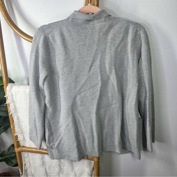 J. Crew Grey Cardigan Sweater sz S - Picture 5 of 7